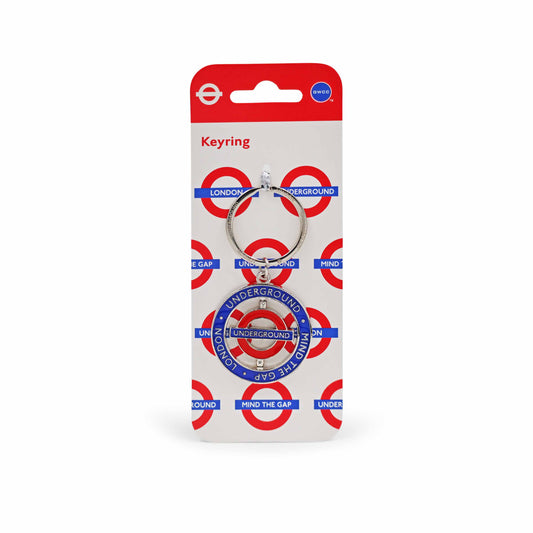 London Underground Spinner Keyring UNDERGROUND Edition - TFL MERCHANDISE