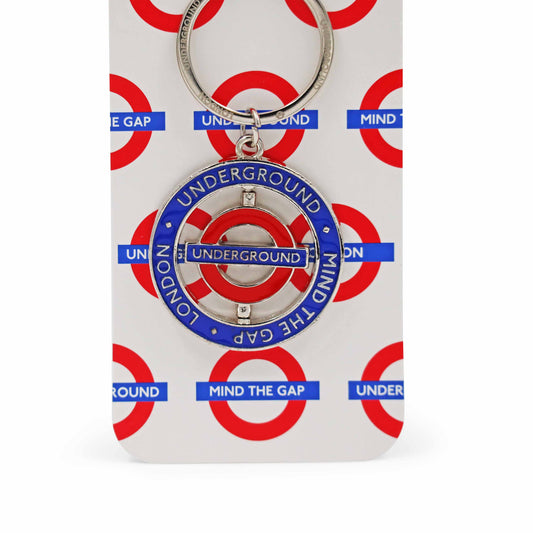 London TFL Spinner Keyring - UNDERGROUND