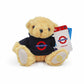 London Underground Teddy Bear MIND THE GAP Navy Edition