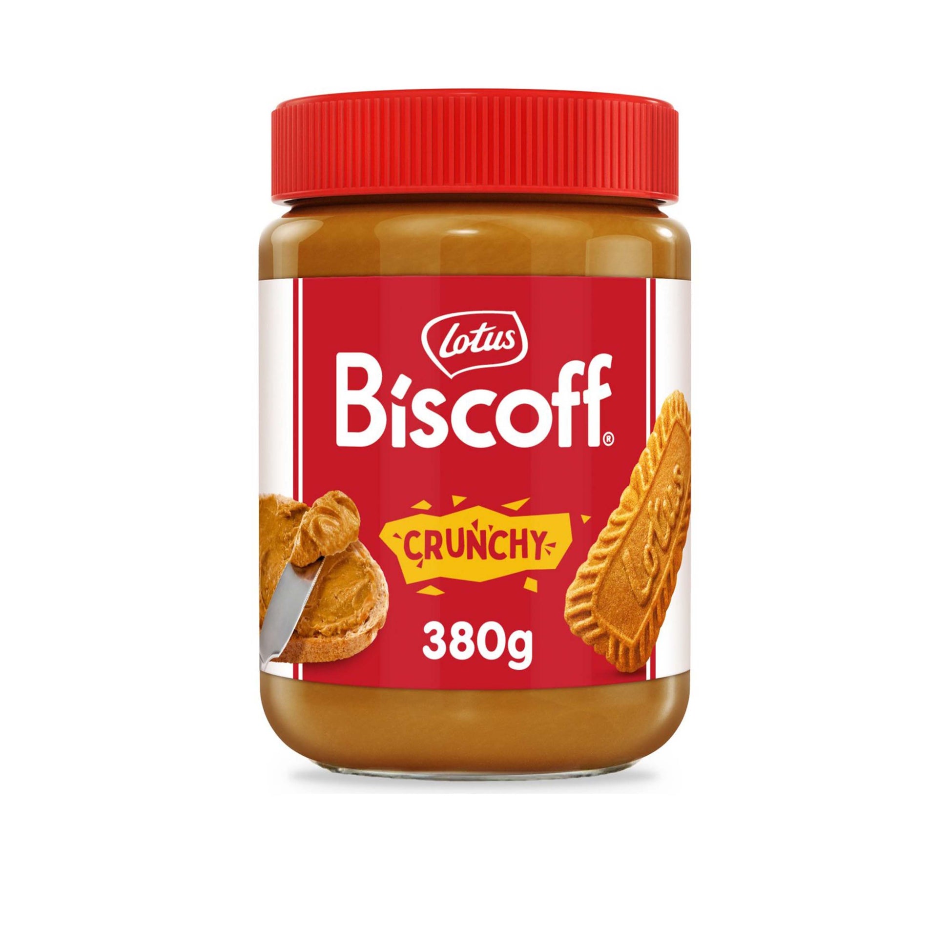 Lotus Biscoff Biscuit Crunchy Spread - 380g - BRITISH SNACKS
