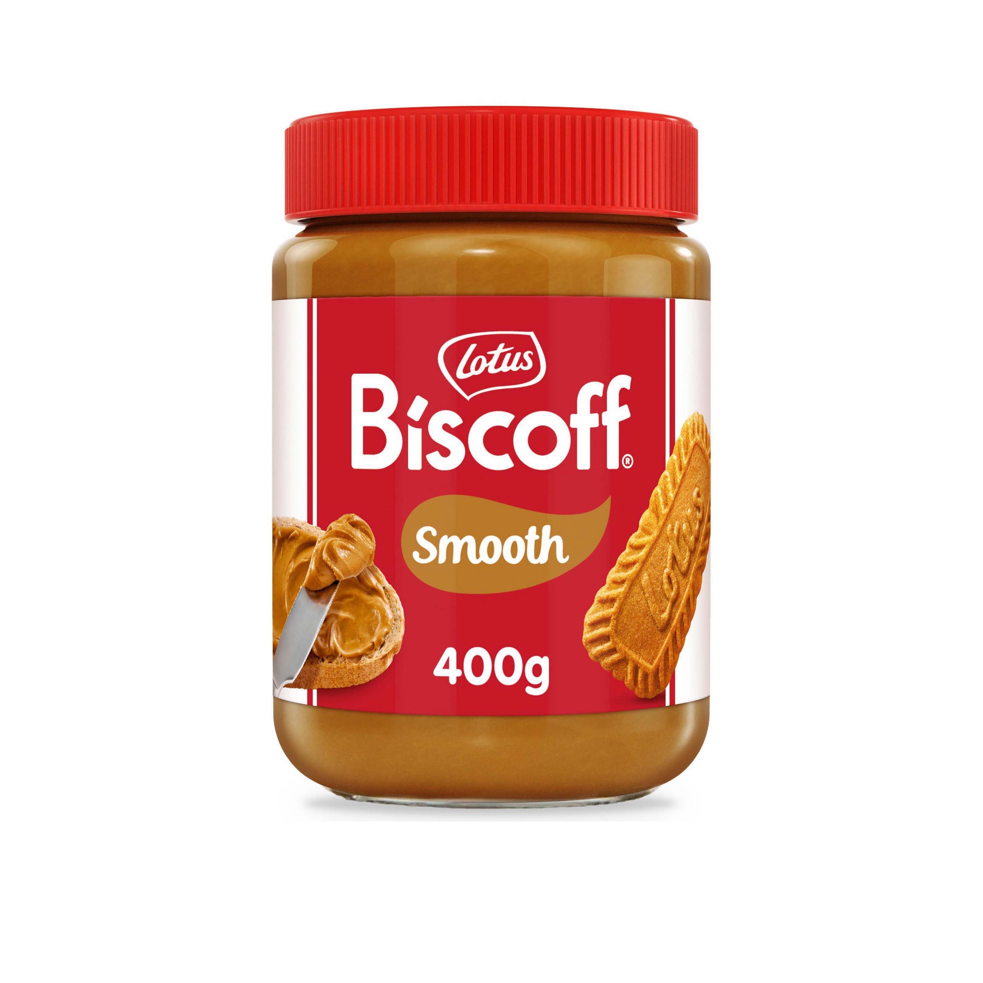 Lotus Biscoff Biscuit Smooth Spread - 400g - BRITISH SNACKS