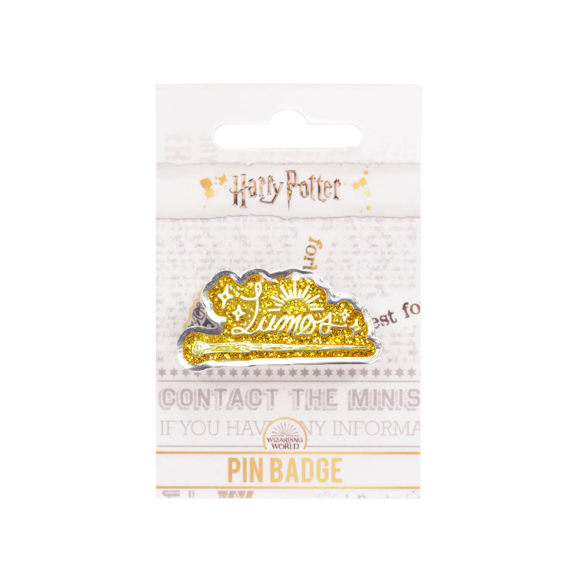 Lumos Pin Badge - Harry Potter Gifts