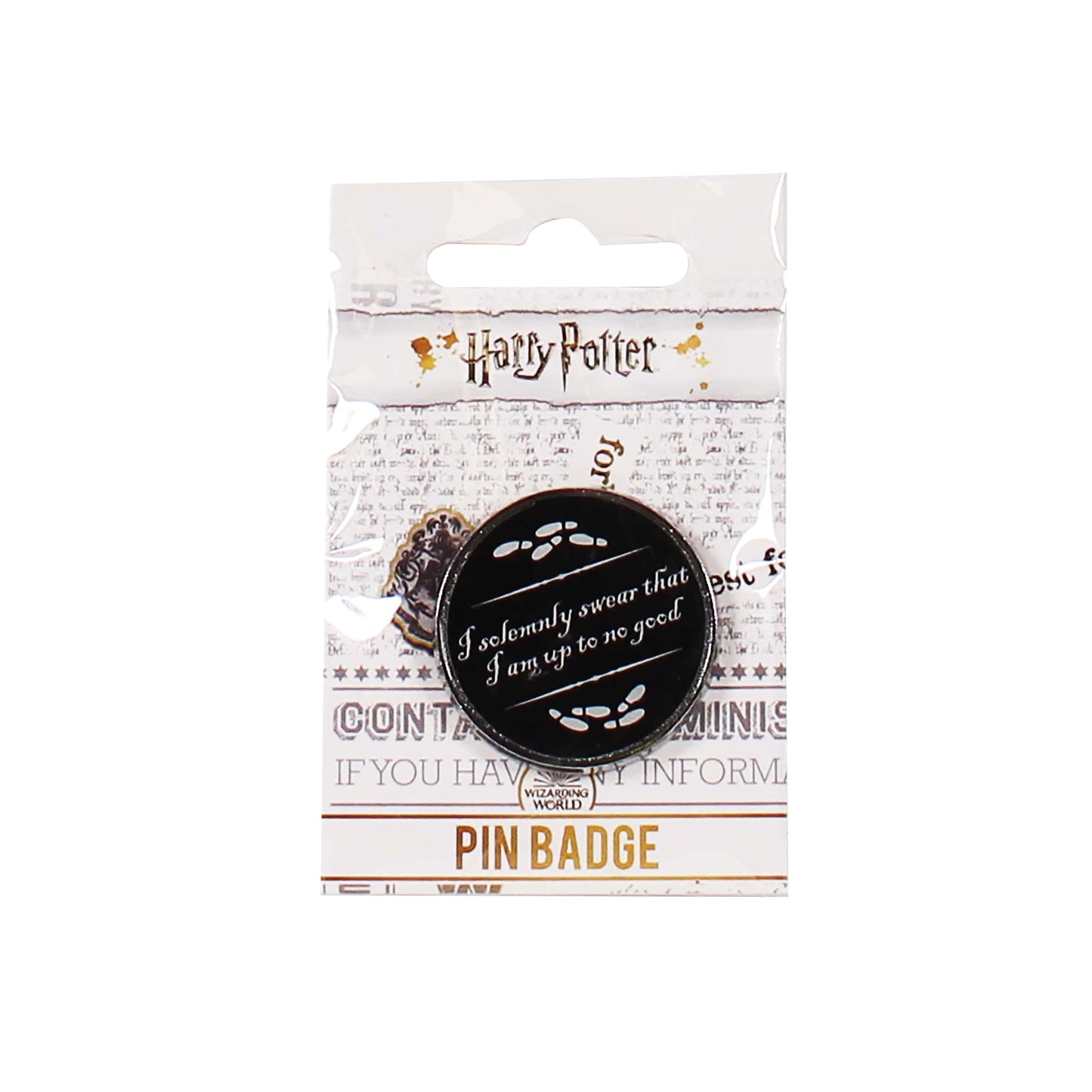 Marauder's Map Pin Badge - Harry Potter Pin Badges