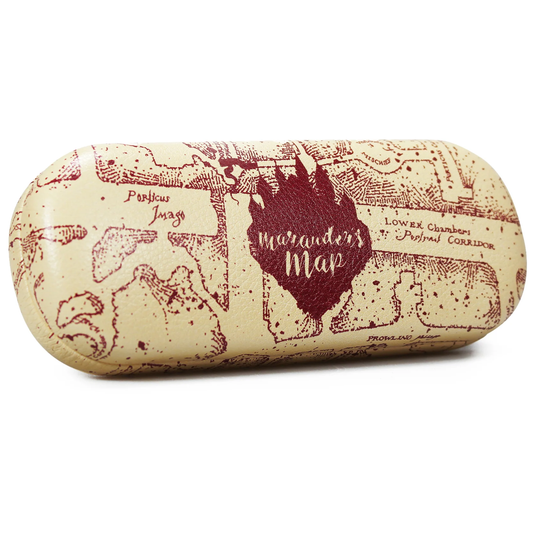 Marauder’s Map glasses case Harry Potter themed hard shell