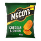 McCoy’s Cheddar & Onion 65g – (£1.25 Bag) - British Crisps