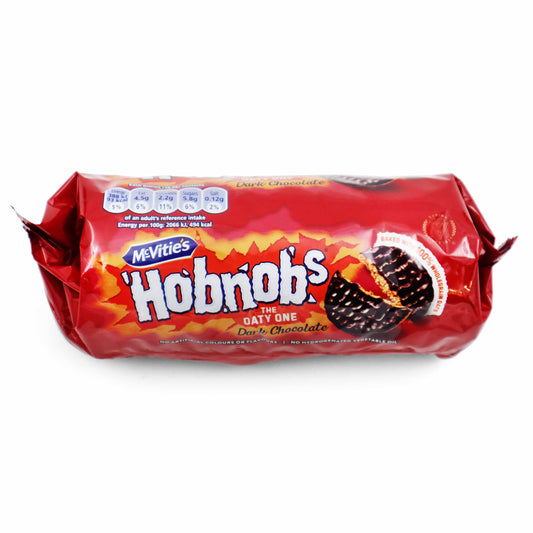 McVitie's Hobnobs Dark Choc 262g - London Snacks