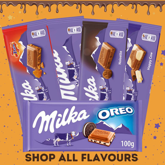 Milka Daim Chocolate Bar - 100g - Milka Selection