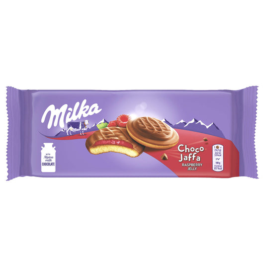 Milka Raspberry Jelly Jaffa Cakes - 147g - British Snacks