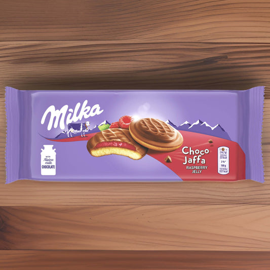 Milka Raspberry Jelly Jaffa Cakes - 147g - Milka Snacks