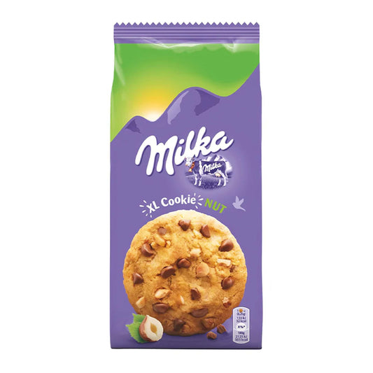Milka XL Cookies Hazelnut - 184g - Milka International Snacks