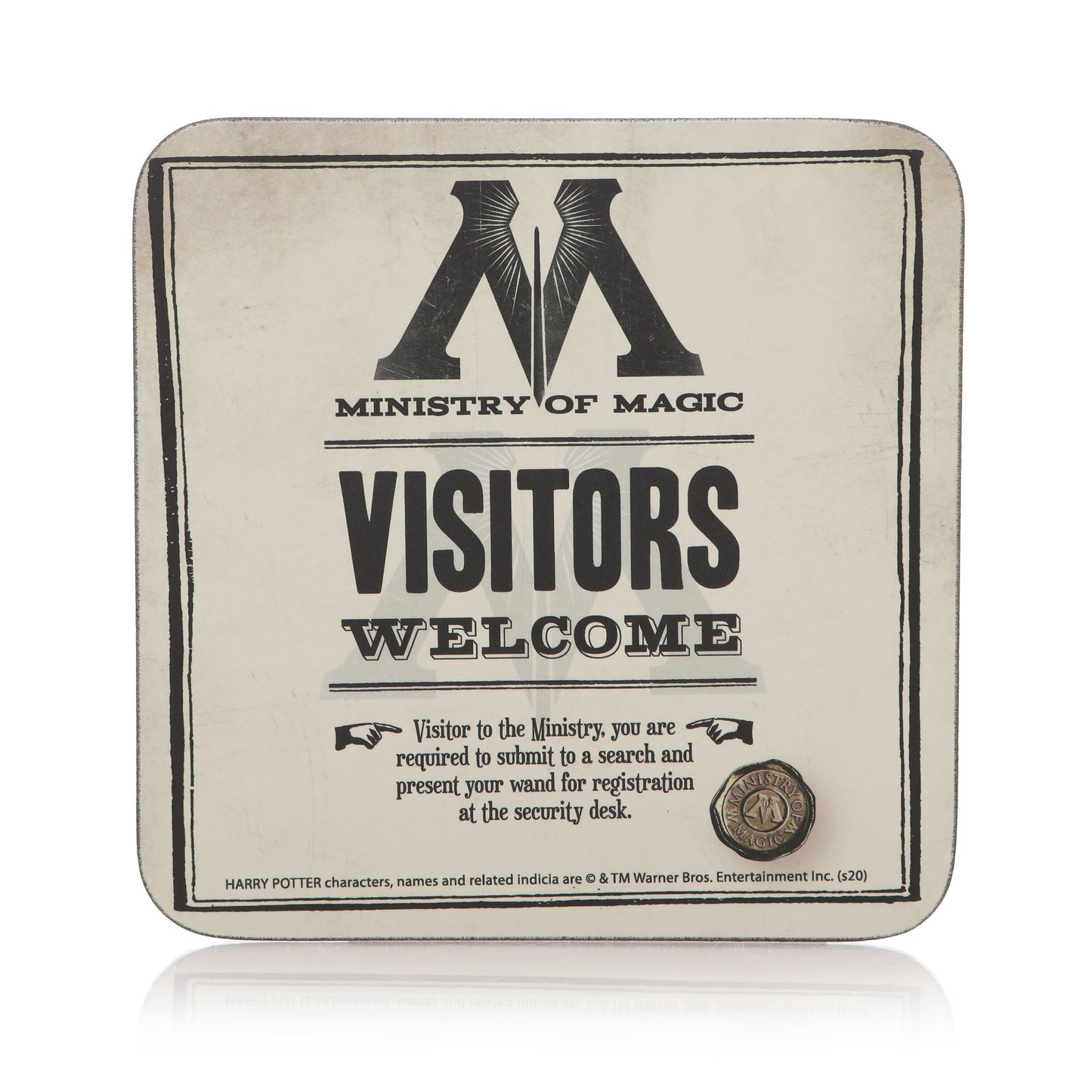 Ministry of Magic Coaster - Harry Potter Gifts & Merchandise