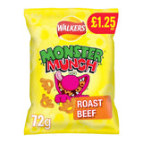 Monster Munch Roast Beef 72g – (£1.25 Bags) - British Snacks