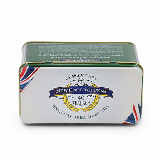 Classic Jaguar E-Type Tea Caddy Gift New English Teas