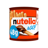 Nutella & Go 48G - Hazelnut Spread & Breadsticks - British Snacks