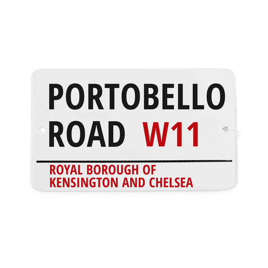 Portobello Road Sign - Metal Tin Sign - London Souvenirs