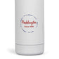 White tumbler with 'Paddington Since 1958' text on a white background