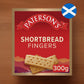 Paterson's Shortbread Fingers - 300g - British Snacks