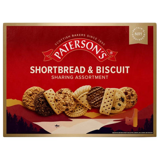 Paterson's Shortbread & Biscuit Assorted Shared - 400G - British Snacks