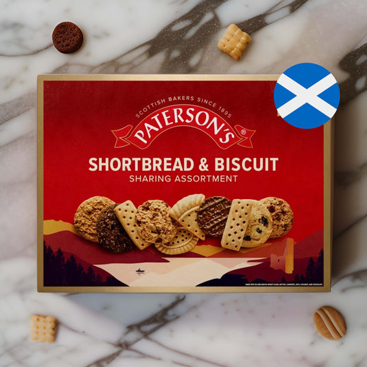 Paterson's Shortbread & Biscuit Assorted Shared - 400G - British Snacks , Scottish Snacks