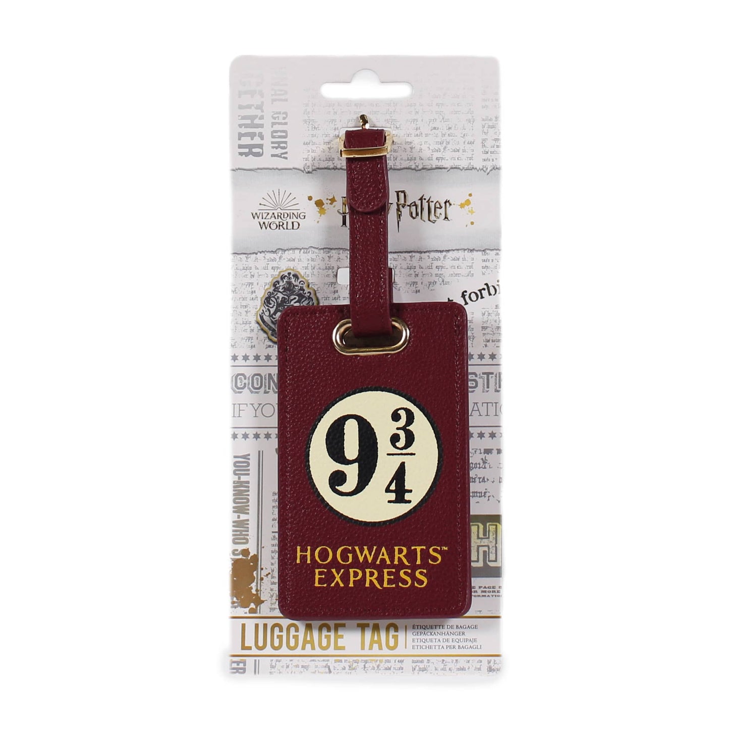 Platform 9 3/4 Luggage Tag - Harry Potter - Travel Gifts