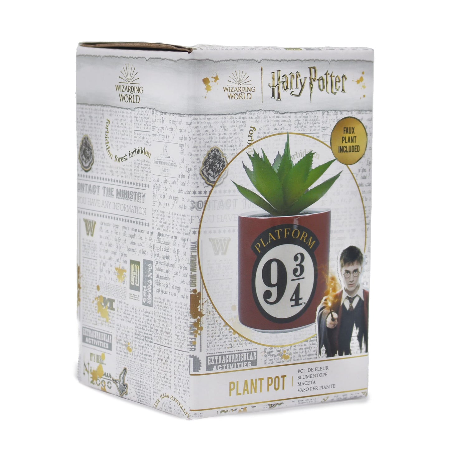 Platform 9 3/4 Plant Pot - Harry Potter Boxed