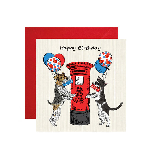 Postbox - Happy Birthday - Apple & Clover