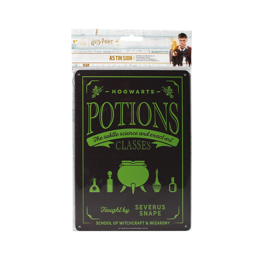 Potions Tin Sign - Harry Potter (A5) Gifts & Merchandise