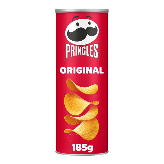 Pringles Original Sharing Crisps - 185g - British Classic Snacks