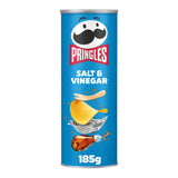 Pringles Salt & Vinegar Sharing Crisps - 185g - British Snacks