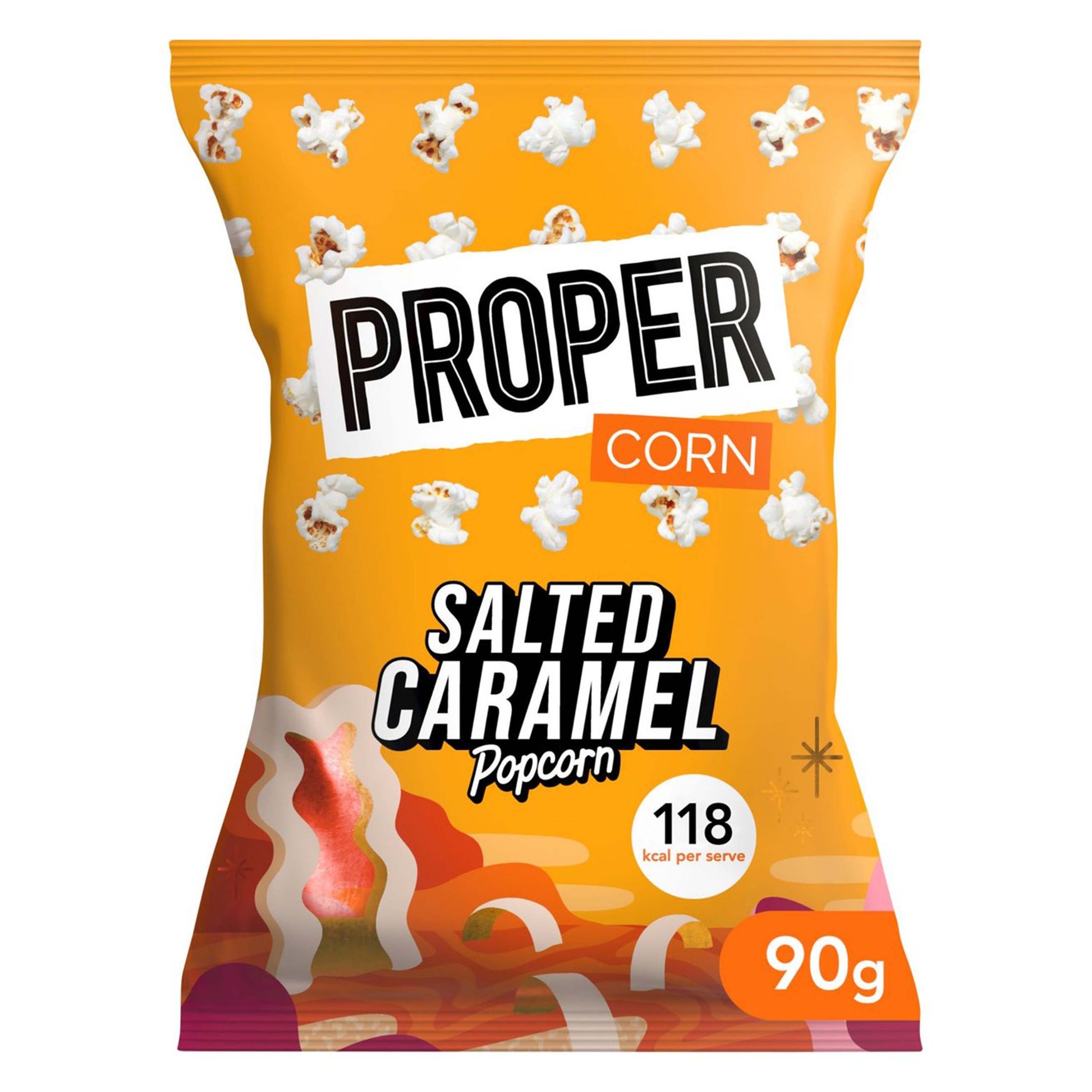 Propercorn Salted Caramel Popcorn - 90g - British Snacks