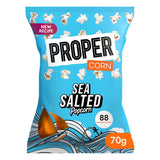 Propercorn Sea Salted Popcorn - 70g - British Snacks