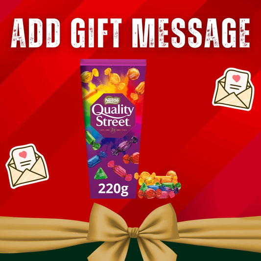 Quality Street Chocolate Box - 220g - Gift Message