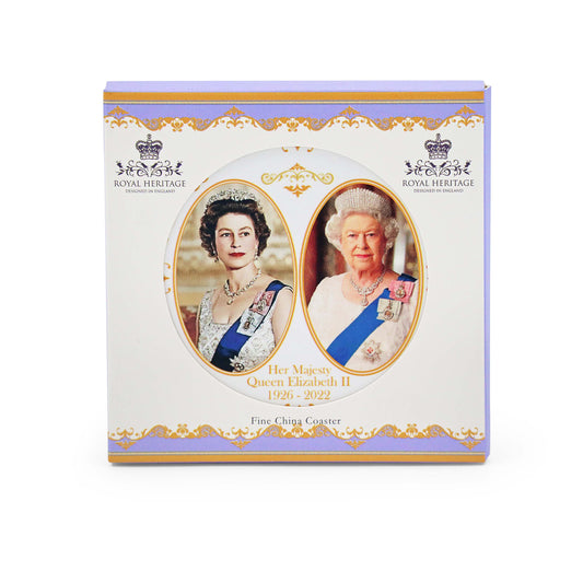 Queen Elizabeth Fine China Coaster Gift