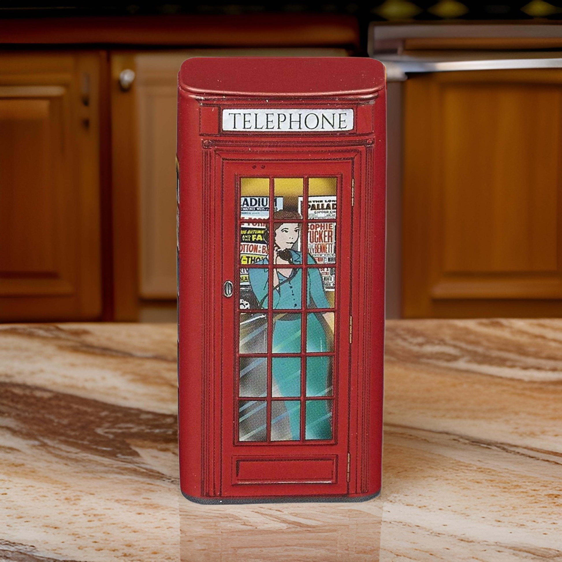 Red Telephone Box Sugar Free Mints With Flip Lid 25g - London Souvenirs