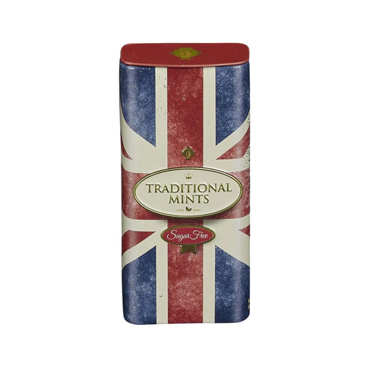 Retro Union Jack Sugar Free Mints With Flip Lid 25g