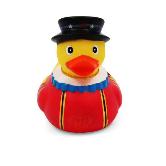 Royal Beefeater Guard Rubber Duck - London Souvenirs