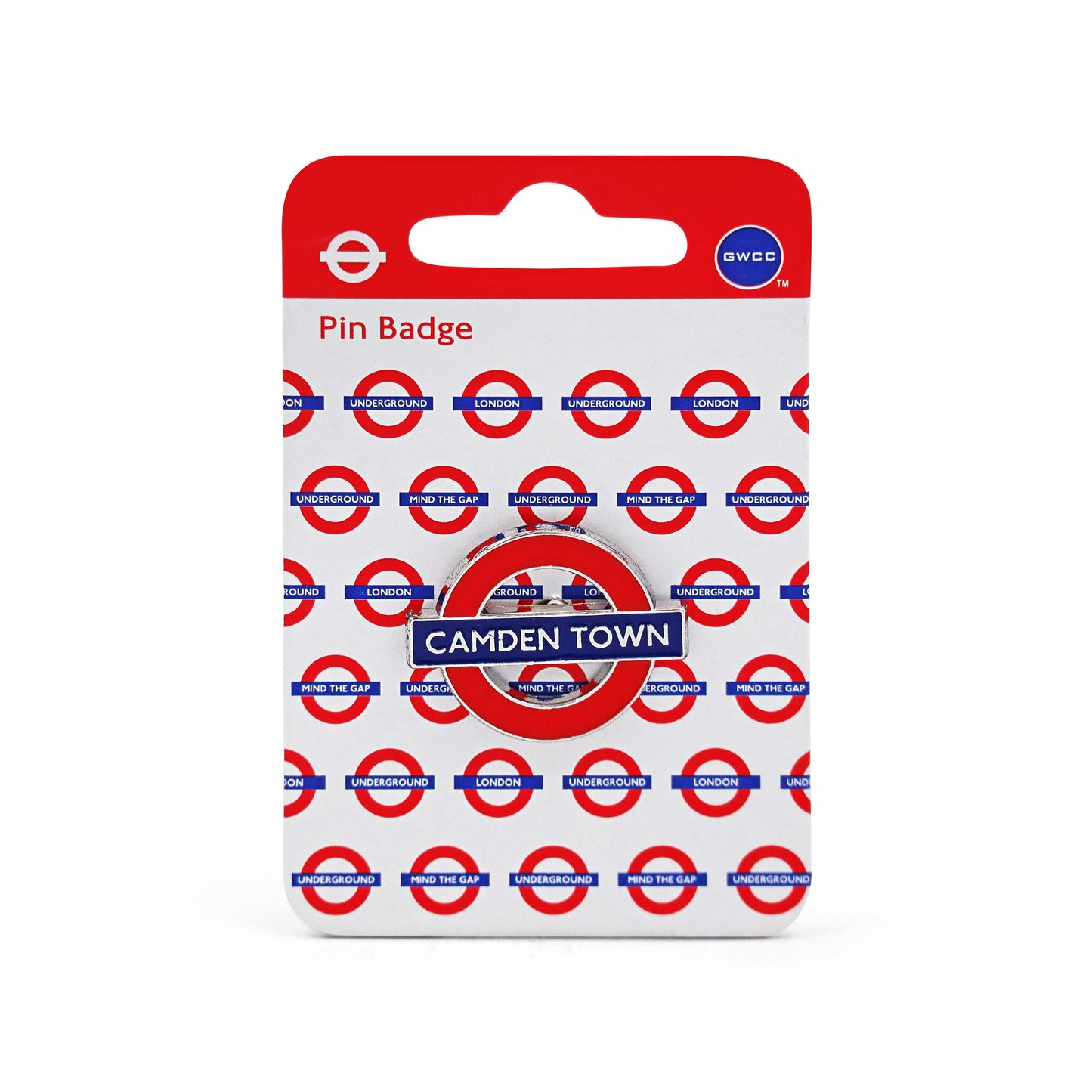London Underground Camden Town Pin Badge