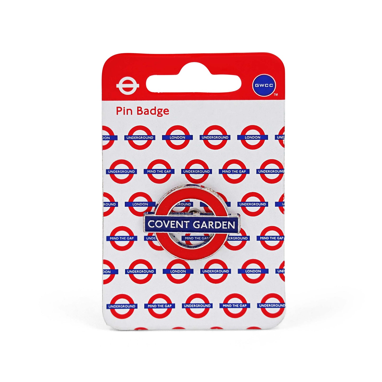 London Underground Convent Garden Pin Badge