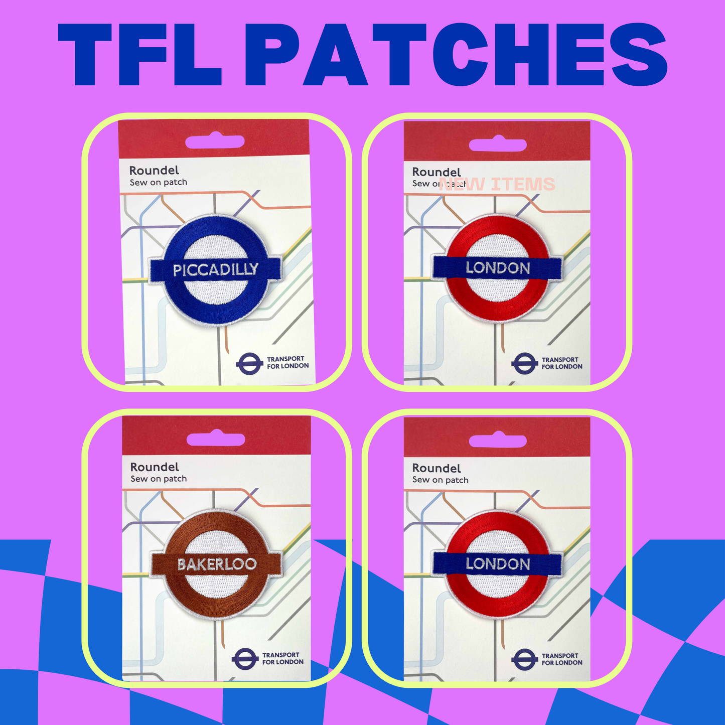 TFL Sew on Patch - Victoria