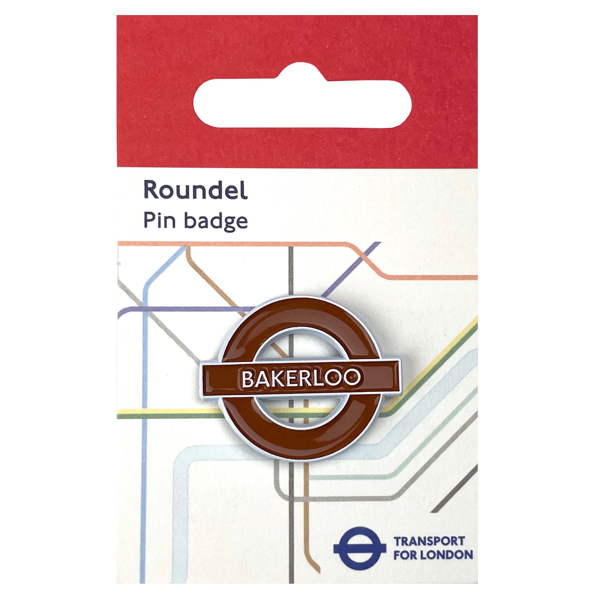 TFL Pin Badge - Bakerloo - London Souvenirs