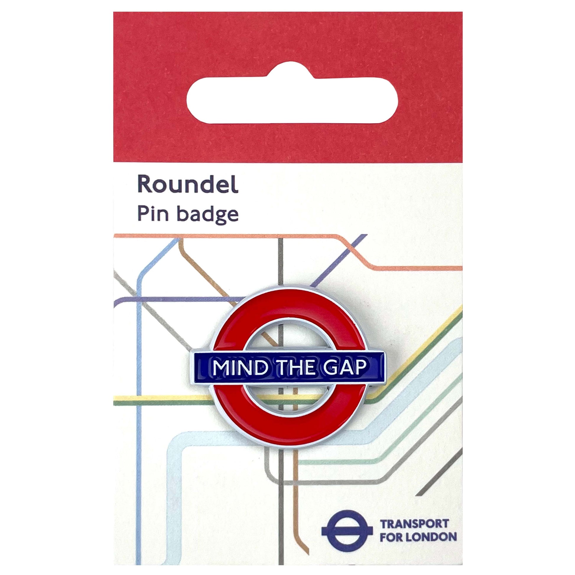 TFL Pin Badge - Mind The Gap - London Souvenirs