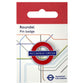 TFL Pin Badge - Piccadilly Circus - British Souvenirs