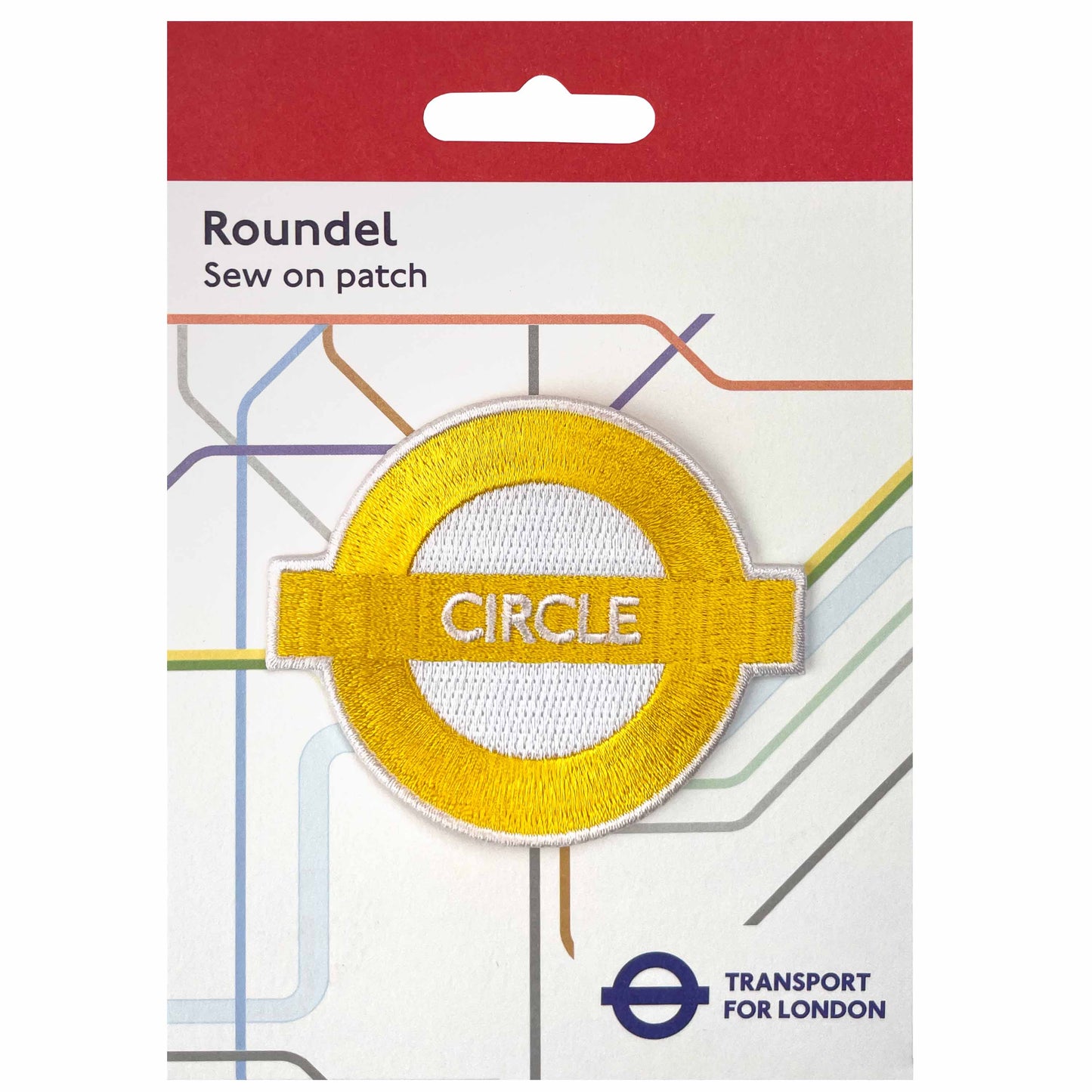 TFL Sew on Patch - Circle - London Souvenirs