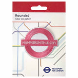 TFL Sew on Patch - Hammersmith & City