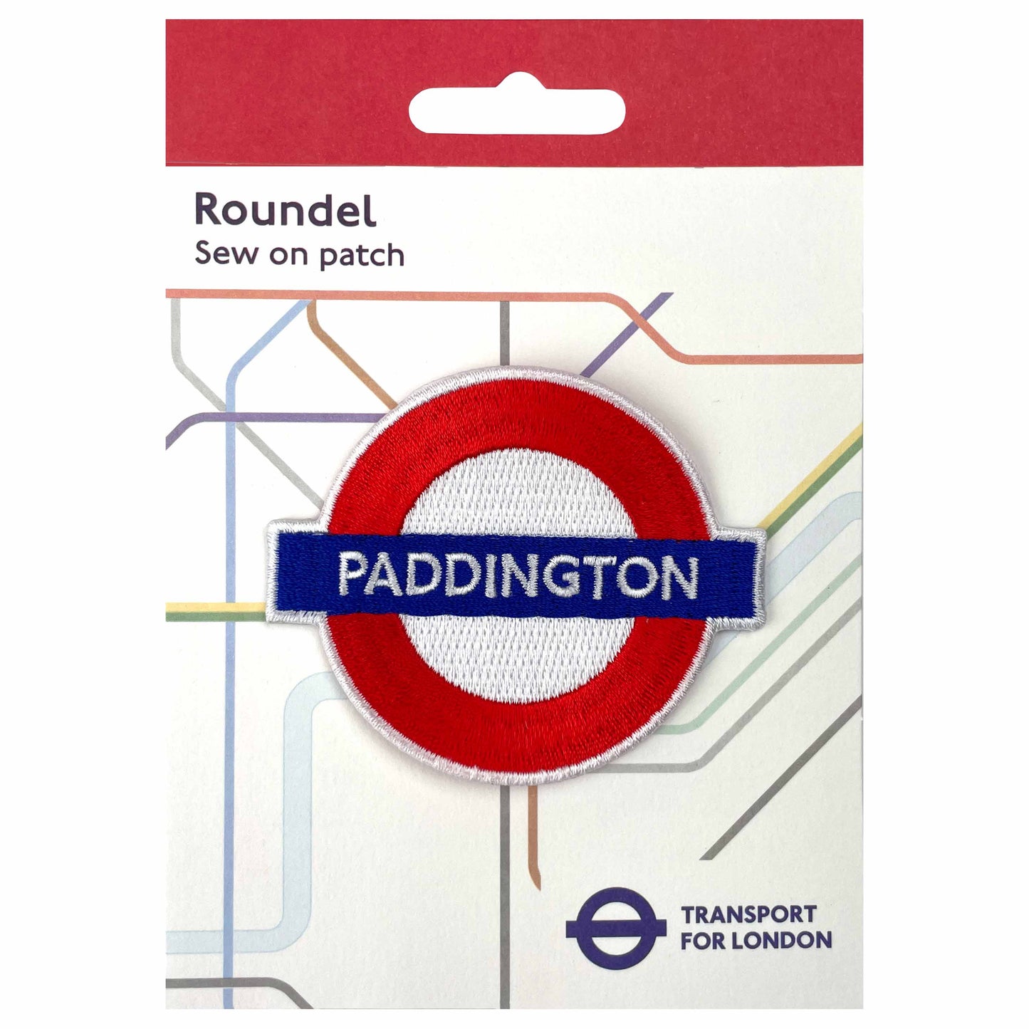 TFL Sew on Patch - Paddington