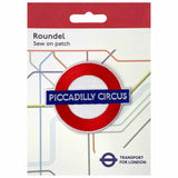 TFL Sew on Patch - Piccadilly Circus -  London Souvenirs