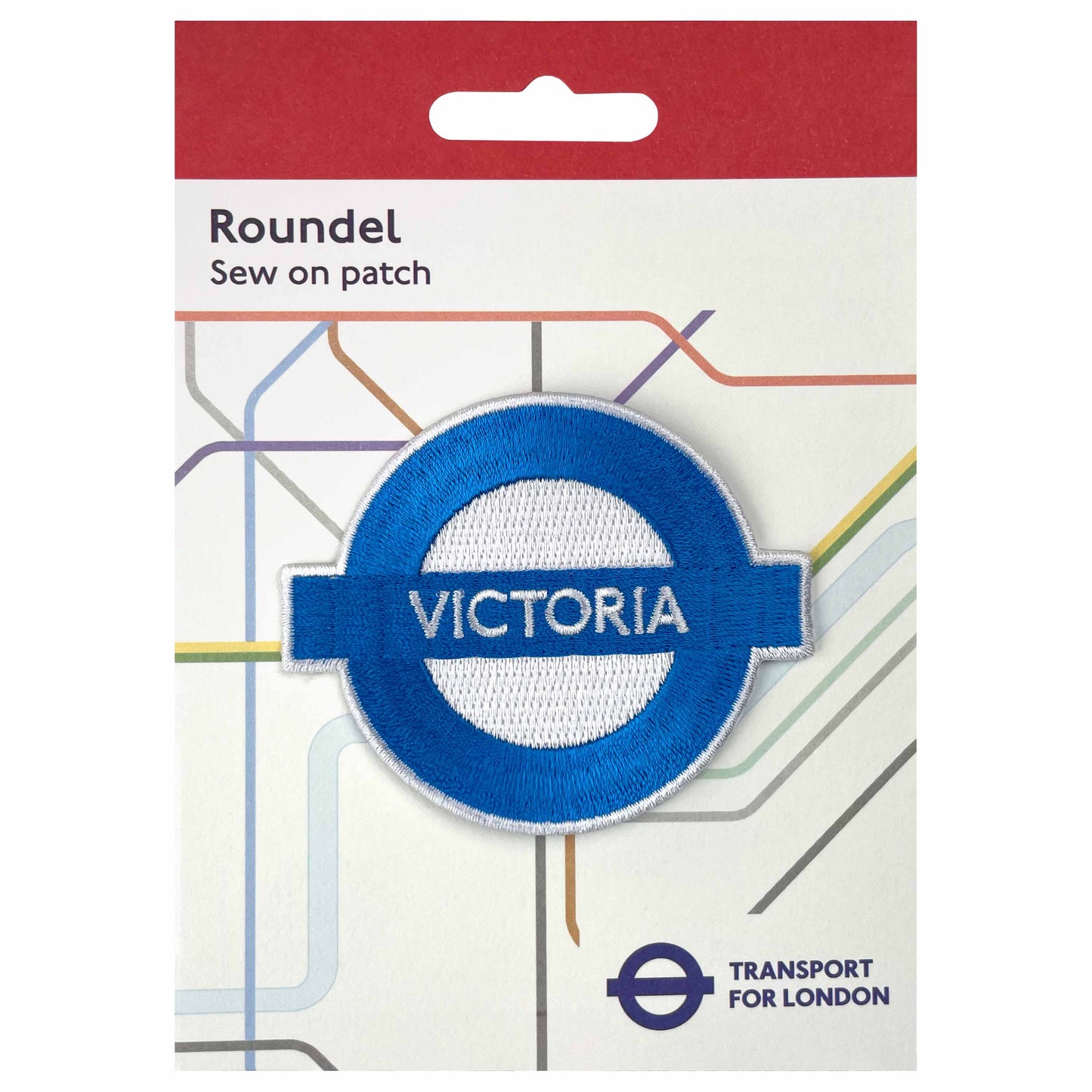 TFL Sew on Patch - Victoria - London Souvenirs