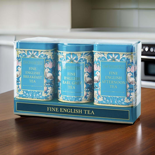 The Song Thrush Mini Tea Tin Gift Set - British Souvenirs