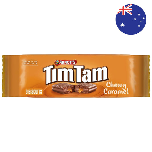 Tim Tam Chewy Caramel Biscuits 175g