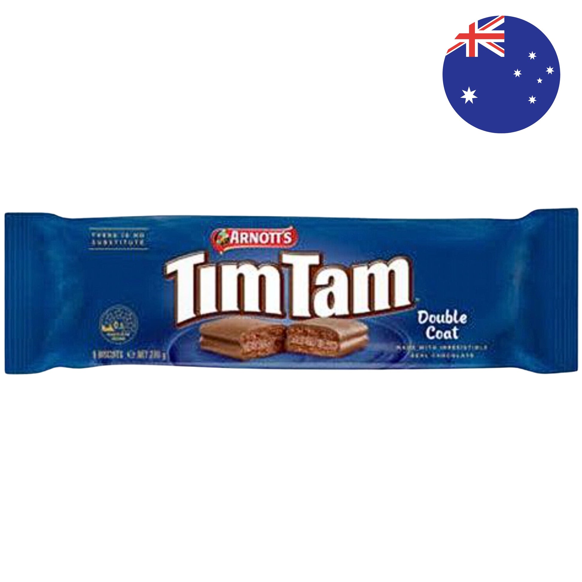 Tim Tam Double Coat Chocolate 200g - Australian Snacks